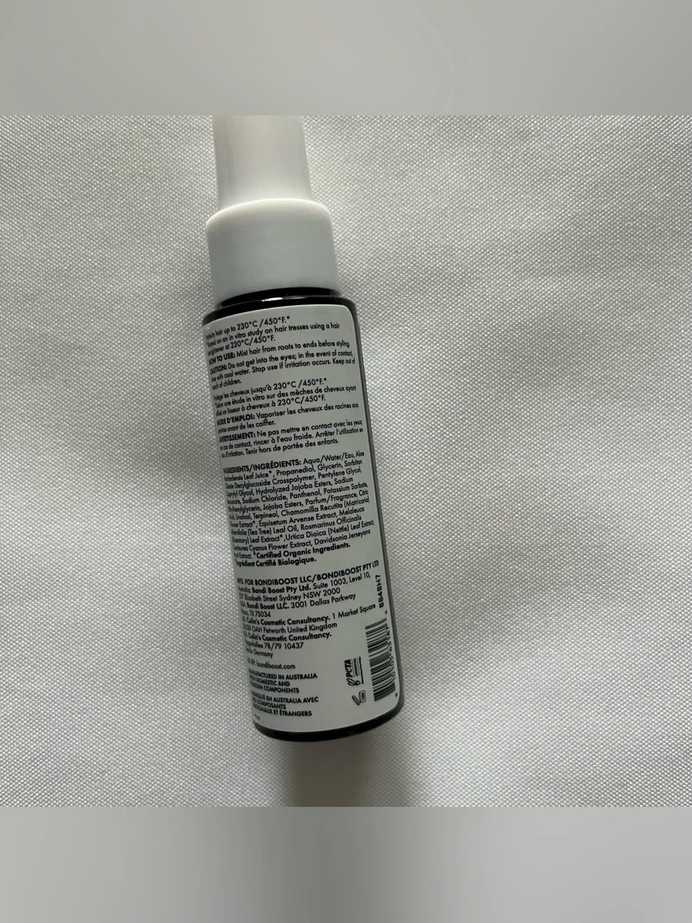 Bondi Boost HG Heat Protect Vegan & Cruelty Free Spray Mini Size 1.69 Fl Oz NWT